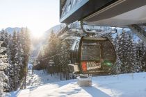 Die Obere Karbahn im Skigebiet Berwang-Bichlbach. • © Bergbahnen Berwang