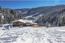 Die Scheppal Alm im Winter. • © Hochkönig Tourismus GmbH