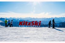 Skifahren with a view im riesigen Skigebiet KitzSki. • © KitzSki