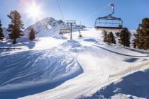 Die Zirmbahn im Skigebiet in Nauders. • © TVB Tiroler Oberland Nauders, Roland Haschka