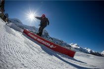 Unterwegs im Snowpark The Spot im Skigebiet Obertauern. • © Tourismusverband Obertauern