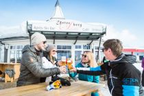 Après Ski Bar, Café und Imbiss in einem: das Unterberg Salettl im Skigebiet Radstadt. • © Tourismusverband Radstadt, Markus Rohrbacher