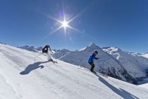 Skifahren in Vent. • © Ötztal Tourismus, Anton Brey