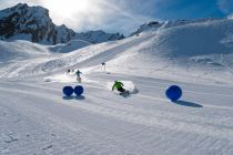 Skifahren im Skigebiet Galtür-Silvapark. • © TVB Paznaun - Ischgl