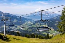 Die 4S-Panoramabahn führt auf die Buchensteinwand. Sie ist nur im Winter in Betrieb.  • © skiwelt.de - Silke Schön