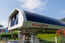 Talstation des Star Jet 1 in Flachau. Gemeinsam mit dem Star Jet 2 ist er auch im Sommer in Betrieb. • © skiwelt.de / christian schön