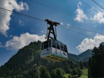 Die Tegelbergbahn führt auf 1.720 Meter Höhe. • © skiwelt.de / christian schön