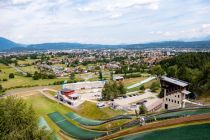 Blick auf Villach von der Villacher Alpenarena aus.  • © skiwelt.de - Christian Schön