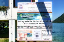 Infos zur Anlegestelle Dolomitenblick. Foto ist von 2019. • © skiwelt.de - Christian Schön