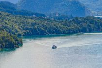 Ein Schiff auf dem Wolfgangsee. • © skiwelt.de - Christian Schön