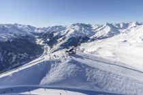 Das Skigebiet Rastkogel im Zillertal. • © Archiv Tourismusverband Tux-Finkenberg, Johannes Sautner, shootandstyle.com