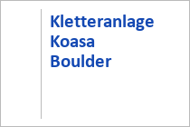 Kletteranlage Koasa Boulder