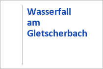 Wasserfall am Gletscherbach