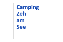 Der Campingplatz am Grüntensee hat eine umwerfende Lage. • © Camping Grüntensee