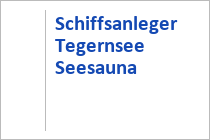 Schiffsanleger Tegernsee Seesauna