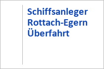 Schiffsanleger Rottach-Egern Überfahrt