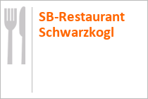 Das Bergrestaurant Schwarzwand in der Silvretta Arena. • © TVB Paznaun-Ischgl