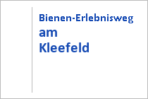 Bienen-Erlebnisweg am Kleefeld