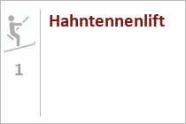 Der Sechszeiger Doppelsessellift in Jerzens. Unterhalb führt die Strecke für die ZirbenCarts vorbei.  • © Hochzeiger Bergbahnen, Daniel Zangerl