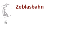 Die 4er Umlaufbahn Pardatschgratbahn war von 1990 bis 2014 in Betrieb. Die zweite Sektion ist erhalten geblieben und fährt noch unter dem Namen Pardorama weiter. • © skiwelt.de / christian schön