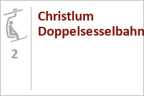 Christlum Doppelsesselbahn