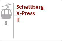 Schattberg X-Press I in Saalbach-Hinterglemm • © skiwelt.de / christian schön