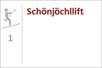 Die Schönjochbahn im Winterbetrieb. • © Fisser Bergbahnen GmbH, Sepp Mallaun