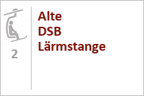 Alte DSB Lärmstange