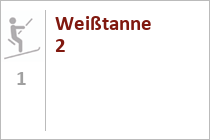 Am rechten Bildrad verläuft die Doppelsesselbahn Schetteregg. • © Egger Liftgesellschaft, Emanuel Sutterlüty