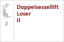 Doppelsessellift Loser II