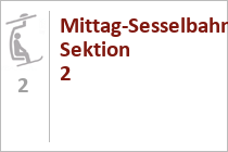 Mittag-Sesselbahn Sektion 2