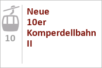 Der Top Liner, recht unten im Bild die Hängebrücke highline 179. • © Burgenwelt Ehrenberg