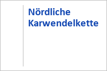 Nördliche Karwendelkette