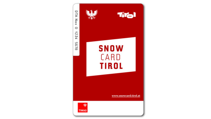 So sieht die Snow Card Tirol aus. // Bild: Tirol Werbung