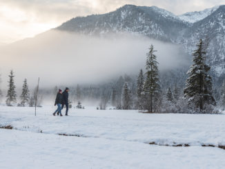 Naturpark Ammergauer Alpen: Auf den „Top 7-Routen“ ins Winterglück wandern. // Foto: Ammergauer Alpen GmbH, Simon Bauer