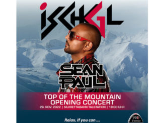 SEAN PAUL wird die Konzertreihe in Ischgl eröffnen. // Foto: TVB Paznaun-Ischgl