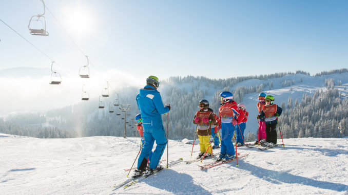 Skifahren in Grasgehren. // Foto: Hörnerdörder Tourismus, Frithjof Kehr