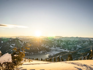 Traumhafter Sonnenaufgang auf der Schmittenhöhe. // Foto: Zell am See-Kaprun Tourismus